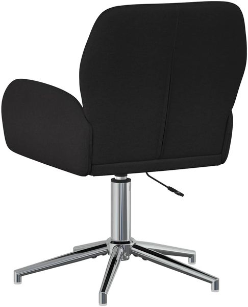 vidaXL Drehstühle 4 Stk. 54 x 58 x 90 cm Schwarz Stoff 3428305 Bild 5