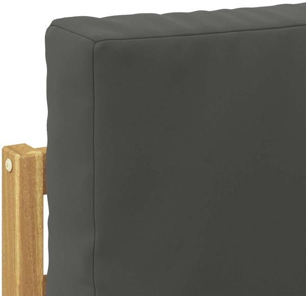 vidaXL Outdoor-Sofagarnitur mit Kissen 9 pcs Weiß und Anthrazit 3388231 Bild 6