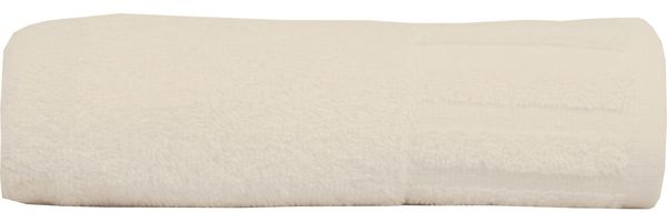 Duschtuch uni creme 70 x 140 cm