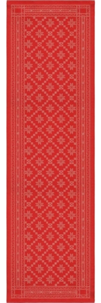 EKELUND MASTER WEAVERS 1692 Tischläufer Åttebladrose 330 35x110 cm, gewebt