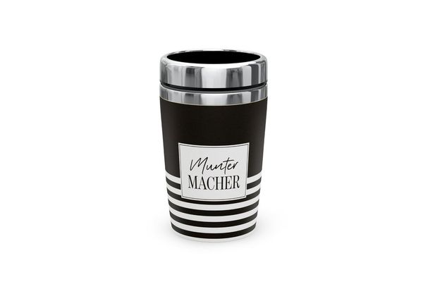 Thermobecher Thermokaffeebecher To Go 240ml la vida "Muntermacher" 388571