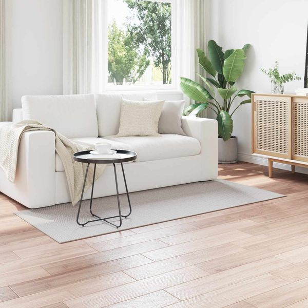 vidaXL Bereichsteppiche LUGO Creme und Grau 80 x 200 cm Polyester 42022714