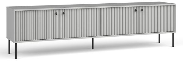 AX LIVING Lowboard TV Irelis 207 cm Grau Schwarz Modern Industrial