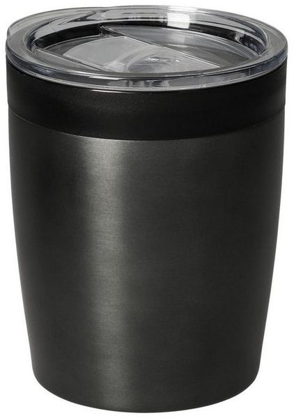 elasto Thermobecher 280 ml Kaffeebecher To-Go Trinkbecher aus Edelstahl doppelwandig, Made in Germany, BPA-frei, 100% recyclebar, Heißgetränke, Teebecher