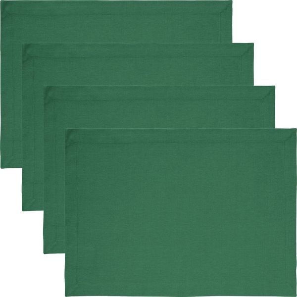 REDBEST Platzset Tischset "Tulsa" 4er-Pack, Baumwolle Uni