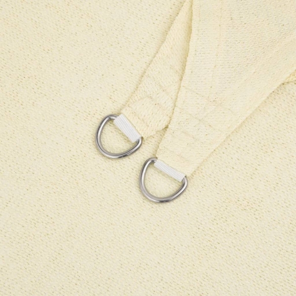 vidaXL Sonnensegel 160 g/m² Creme 3,5x4,5 m HDPE 311186 Bild 5