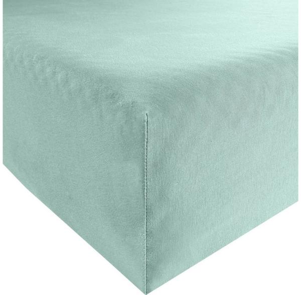 Erwin Müller Spannbettlaken Spannbettlaken "Murnau", Jersey, Gummizug: Rundumgummi, (1 Stück), Single-Jersey Uni