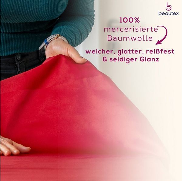 Beautex Tischdecke Damast Tischdecke, 100% mercerisierte Vollzwirn Baumwolle (1-tlg)