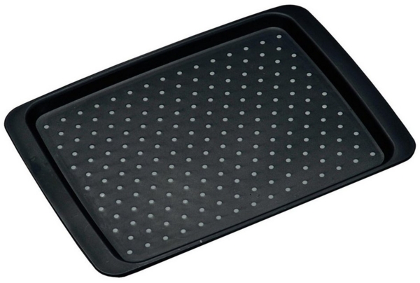 Kesper Serviertablett rutschfest schwarz 35cm