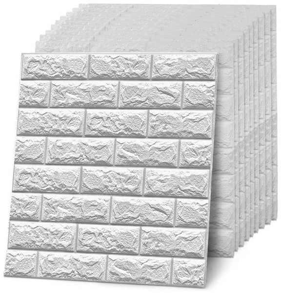 Youyijia Wandsticker 3D Wandpaneele Selbstklebend Steintapete Wandaufkleber (1 St)