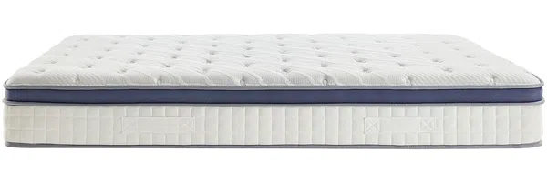 Vente-unique - MALAO Mattress and bed base set Stoff Weiß - B 140 cm x H 25 cm31 cm x L 190 cm Bild 7
