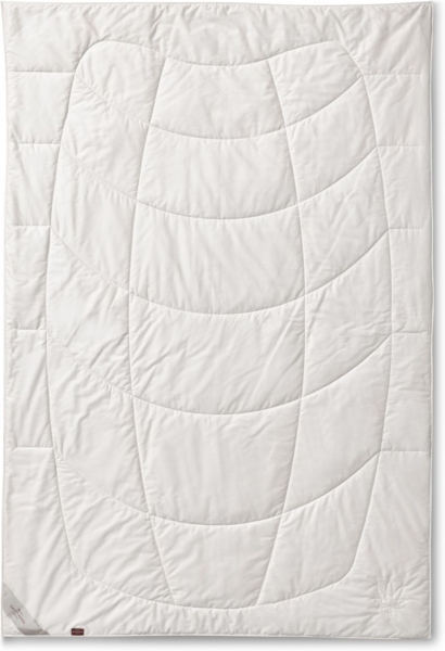 sanders Ganzjahresbett HANF BT 155x220 cm weiß Bettdecke Vierjahreszeitenbett Bild 2