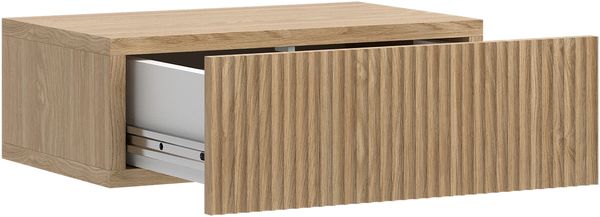 Selsey 'Nolie' Nachtkonsole mit Schublade, Eichenholzoptik, ca. 17 x 50 x 32 cm Bild 3