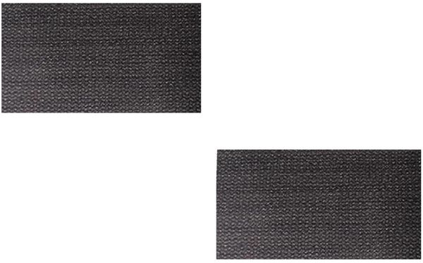 Platz Set Tischdeckchen 30x45 cm grau meliert 2 Stück