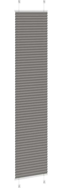 vidaXL Plissee Anthrazit 50x200 cm Stoffbreite 49,4 cm Polyester 4015099 Bild 4