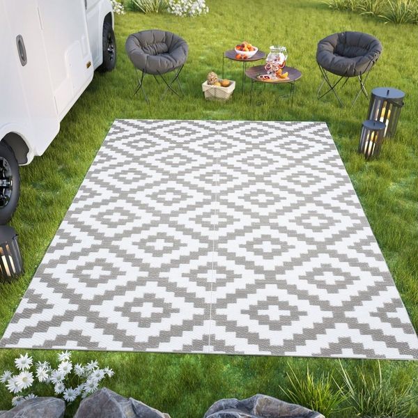 Tapiso Outdoorteppich IBIZA, rechteckig, Outdoor, Balkon, Garten