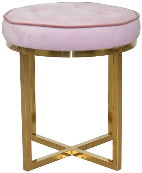 Sitzhocker "Sandro" rose
