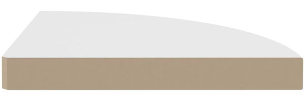 vidaXL Schwebende Eckregale 2 Stk. Weiß 35x35x3,8 cm MDF 323917 Bild 5