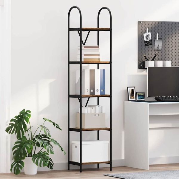 vidaXL Bücherregal Altholz 40 x 30 x 183 cm Holzwerkstoff 879927