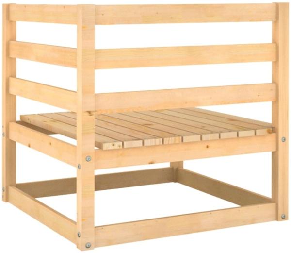 vidaXL Gartensofa 2-Sitzer mit Kissen Kiefer Massivholz 805730 Bild 11