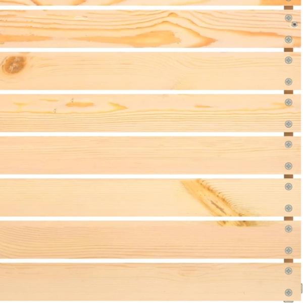 vidaXL Gartensofa 2-Sitzer mit Kissen Kiefer Massivholz 805730 Bild 8