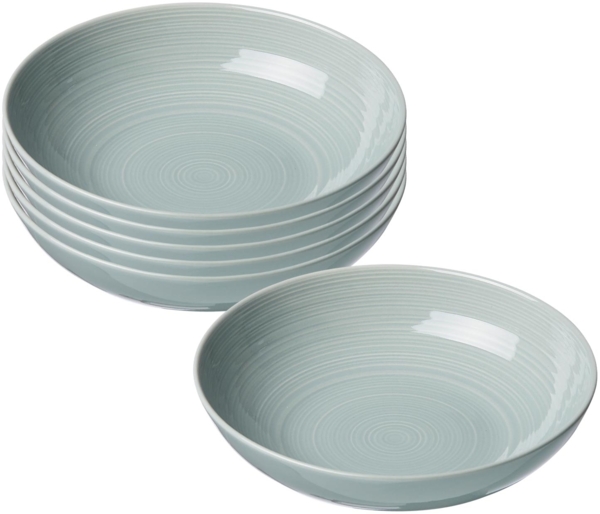 Ritzenhoff & Breker Suomi Suppenteller ø 20 cm blau 6er Set