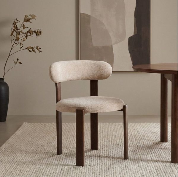 alesvelt Esszimmerstuhl BROOKE mit Rückenlehne und gepolsterte Sitzfläche (2er/4er/6er- Set), 52 x 50,5 x 76,5H CM