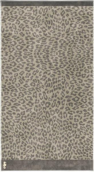 Seahorse Strandtuch Jaguar, Jacquard-Velours (1-St), mit Animalprint