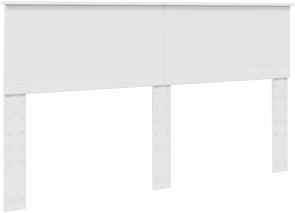 vidaXL Aufbewahrungsbett mit Kopfteil Weiß 160 x 200 cm Holzwerkstoff 3410777 Bild 7