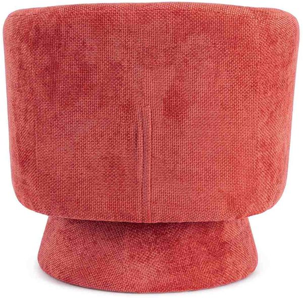 Drehsessel Ennelija aus Stoff, modern, rot Cherry, gepolstert, drehbar für Dein Wohnzimmer Bild 6