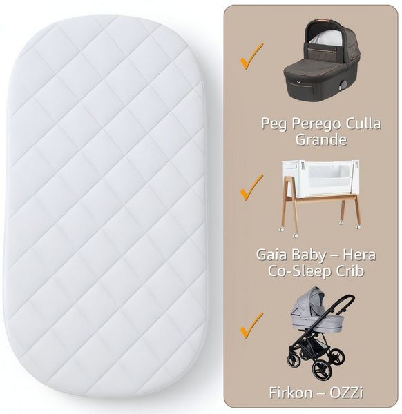 Babymatratze Matratze Kinderbett Mattress - Kindermatratze für Babybett Reisebett, Totsy Baby Bild 4