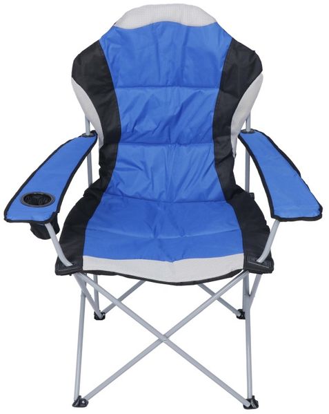TrendLine Campingstuhl Compact mit Armlehne Klappstuhl Faltstuhl Anglerstuhl