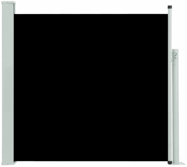vidaXL Ausziehbare Seitenmarkise 170×300 cm Schwarz 48364