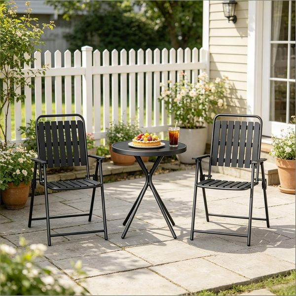 3-Teiliges Außenmöbelset,Gartenmöbelset,Gesprächsmöbelset,Rasenmöbelset