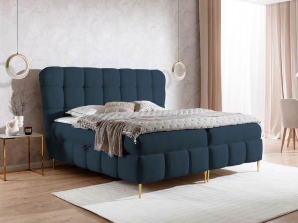 Boxspringbett Linelo (Farbe: Freya 210.28, Größe: 180 x 200)