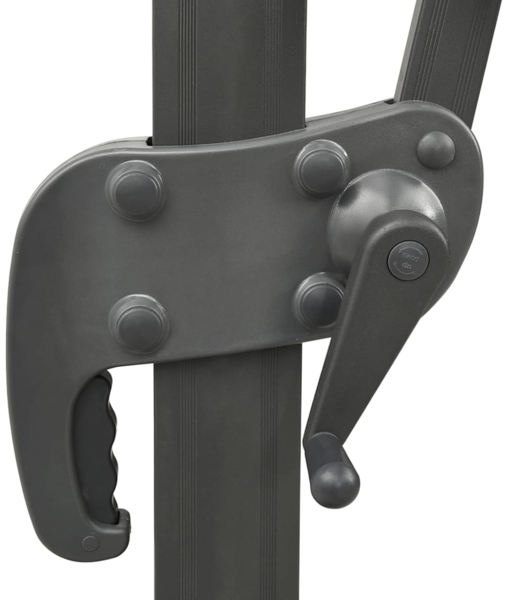 vidaXL Ampelschirm mit Doppeldach 300 x 300 cm Sand 312368 Bild 5