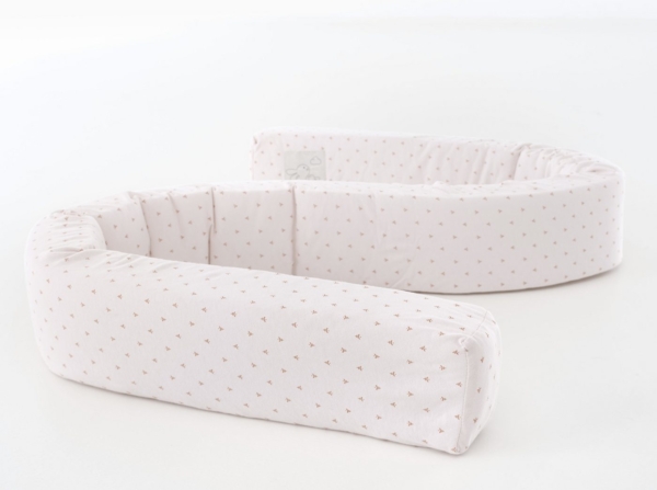 Träumeland Bettschlange Twister beige 10 x 200 x 12 cm