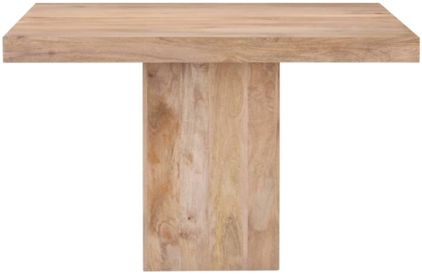 vidaXL Esstisch 120x120x77 cm Mango Massivholz 288117