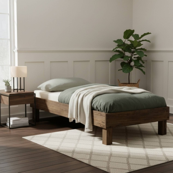 Hasena Trento Rapallo Massivholzbett 90x200 Nussbaum, geölt 20