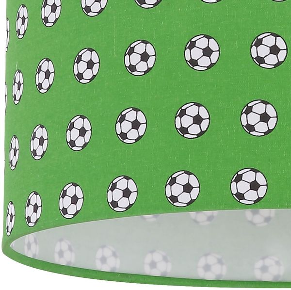 LED Deckenleuchte, Fußballdesign, grün, D 30 cm Bild 7