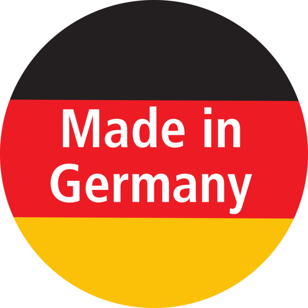 Pizzablech rund aus Blaublech 5 Stück Ø 24 cm schwere Profiqualität Bild 2