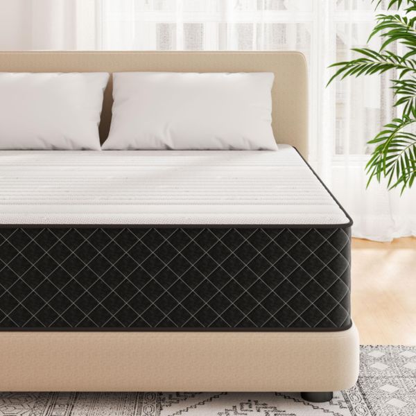 Matoresu Matratze 140x200 cm 7-Zone Härtegrad H4 Höhe/Öko-Tex Zertifiziert, 25cm Taschenfederkernmatratze mit Memory Foam, 140 x 200 x 25 cm