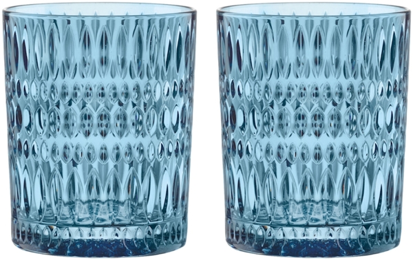 NACHTMANN 105389 ETHNO Tumbler VINTAGE BLAU 2er Set