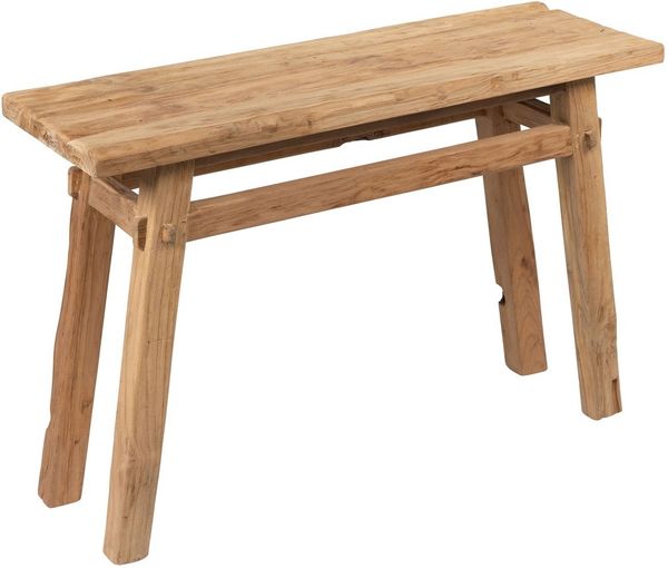 Konsole Tuscany aus Teakholz, massiv, natur, 120 cm, hochwertiges Design für Dein Zuhause