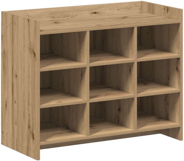 vidaXL Schuhschrank Artisan-Eiche 85 x 39,5 x 70 cm Holzwerkstoff 8011370
