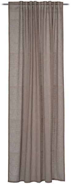 Gözze Vorhang GÖZZE Fertigvorhang DUNNY taupe BH 140x245 cm braun Gardine