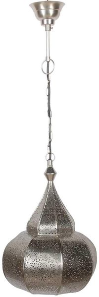 Orientalische Lampe Layoune Silber Bild 4