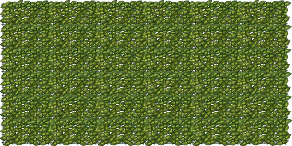 vidaXL Balkonsichtschutz mit Blättern Grün und Gelb 300x150 cm 42040678