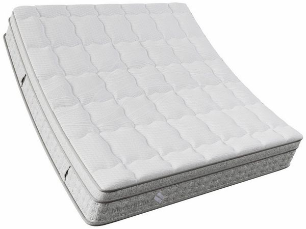 Taschenfederkernmatratze, Flieks, 25 cm hoch, 7-Zonen Federkernmatratze 140x200 cm, ergonomisch, Härtegrad H3