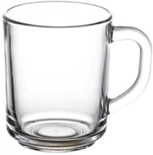 Pasabahce 2er Teeglas mit Henkel Tee Griff Teegläser Trinkgläser Wassergläser Becher transparent